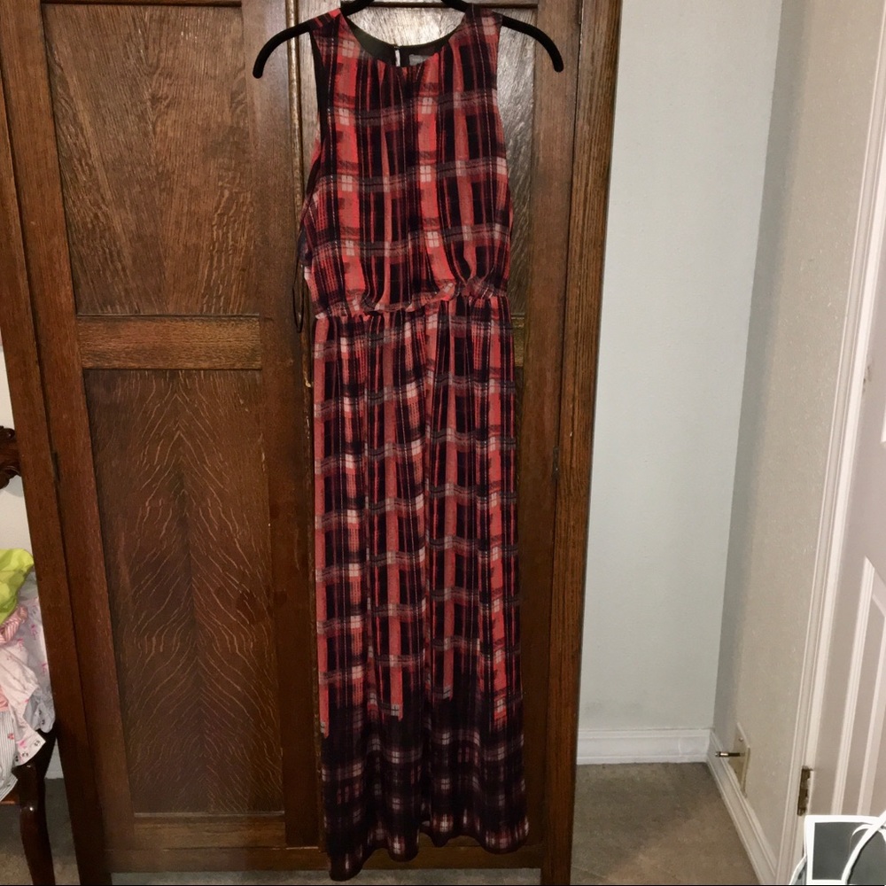 Plaid Maxi